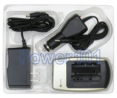 Charger for JVC BN-V107 BN-V114 BN-V507 BN-V514 +car