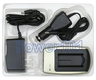 Charger for CRV3 (Kodak Olympus & other) +car