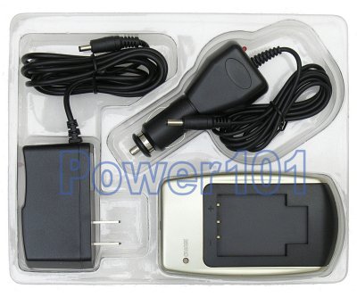 Charger for Olympus Li-40B Li-42B Sanyo L20 +car