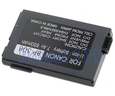 Canon IXY DV M180N BP-308 Camcorder Battery