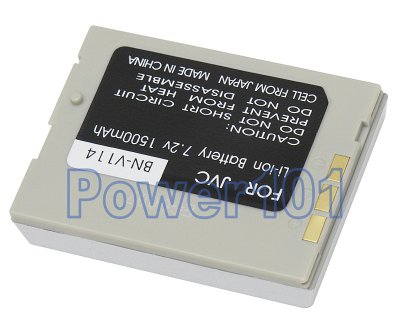 BN-V114 battery for JVC Li-Ion 7.2V 1500mAh
