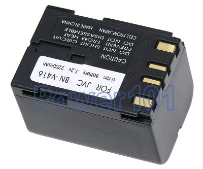 BN-V416 battery for JVC Li-Ion 7.2V 2200mAh