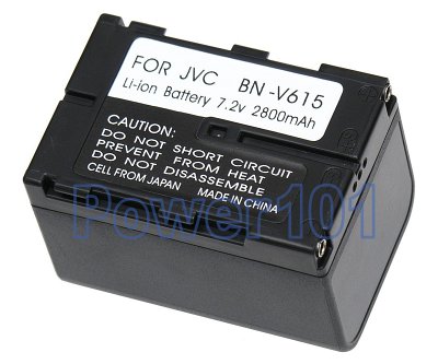 JVC GR-DVL9200U BN-V615 Camcorder Battery