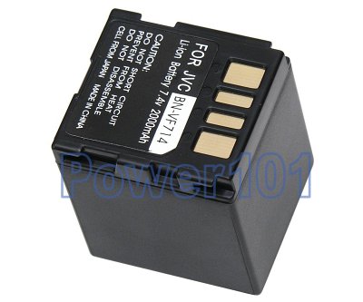 BN-VF714 battery for JVC Li-Ion 7.4V 2000mAh