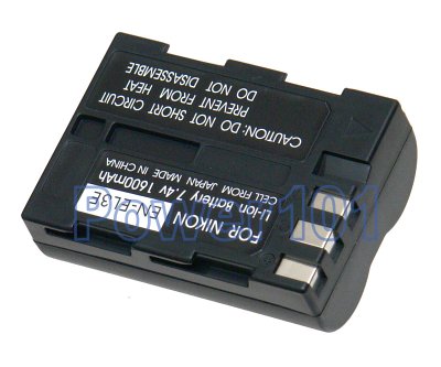 Nikon ENEL3E camera battery