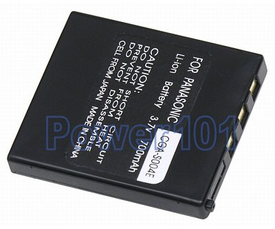 CGA-S004 battery for Panasonic Li-Ion 3.7V 700mAh