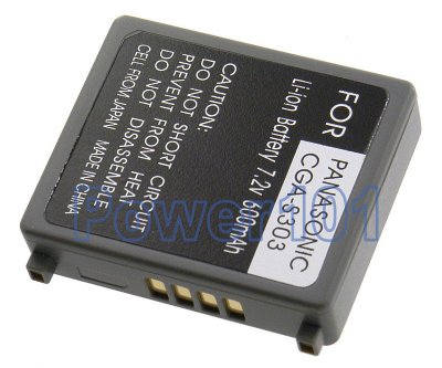 Panasonic CGRS303a camera battery