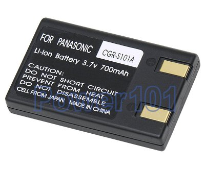CGR-S101A BC7 battery for Panasonic Li-Ion 3.7V 700mAh
