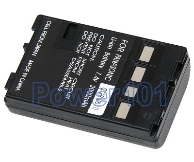 Panasonic NV-RX17 CGR-V610 Camcorder Battery