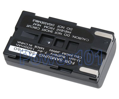 Samsung SC-L710 SB-L160 Camcorder Battery