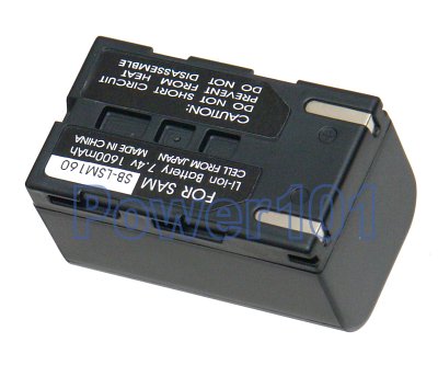 Samsung VP-DC161I SB-LSM160 Camcorder Battery