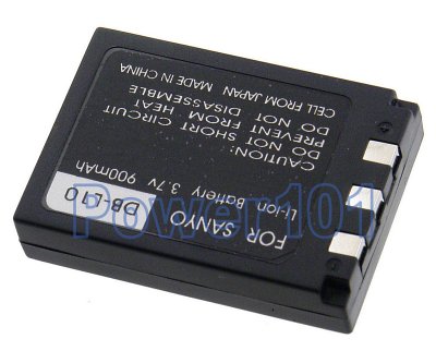 Sanyo DBL10 camera battery