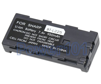 Sharp VL-NZ50U BT-L225 Camcorder Battery