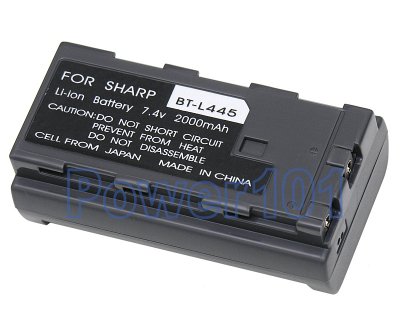 BT-L445 battery for Sharp Li-Ion 7.4V 2000mAh