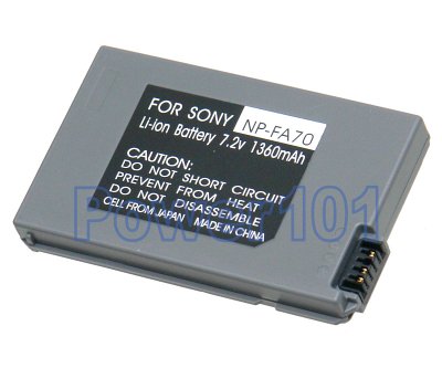 Sony NP-FA70 camcorder battery