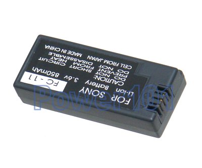 NP-FC10/FC11 battery for Sony Li-Ion 3.6V 850mAh