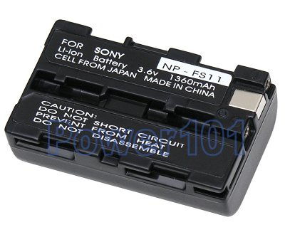 Sony NPFS10 camera battery